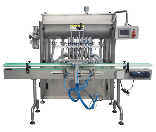 >全自動調(diào)味醬灌裝機車間實拍圖