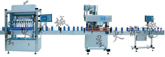 直列式辣椒醬自動灌裝機(jī)